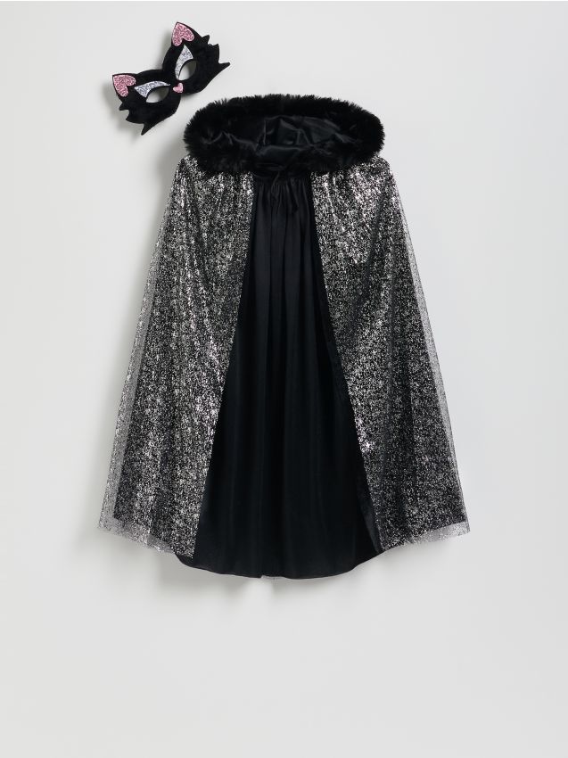 GIRLS` CAPE COSTUME & MASK - RESERVED