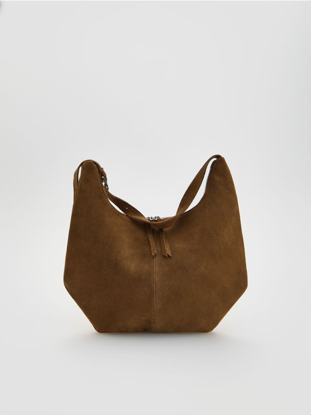 Sac hobo en daim - RESERVED