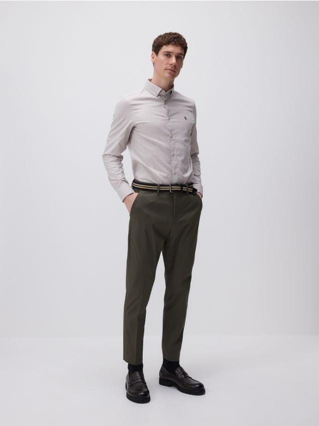 Chino carrot trousers - RESERVED