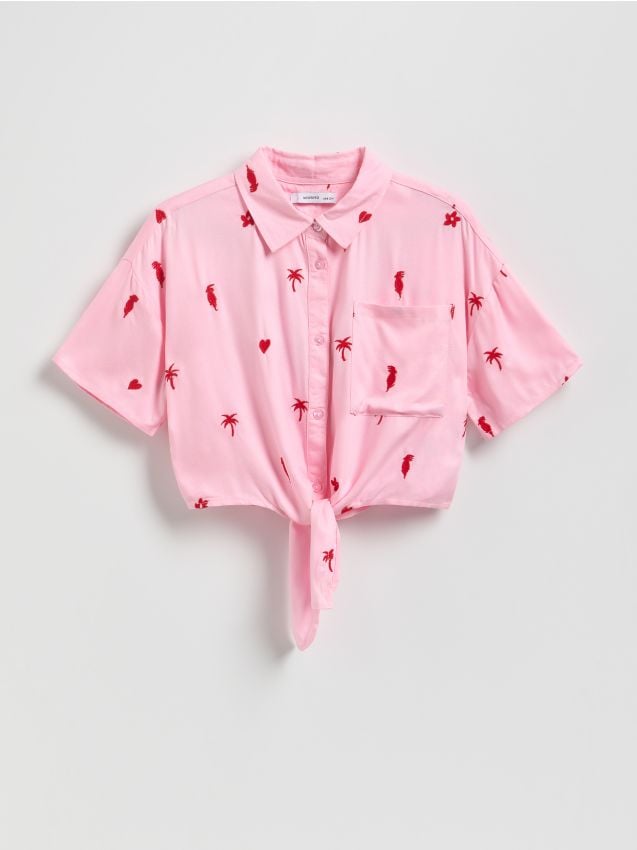 Blouse with embroidery - RESERVED