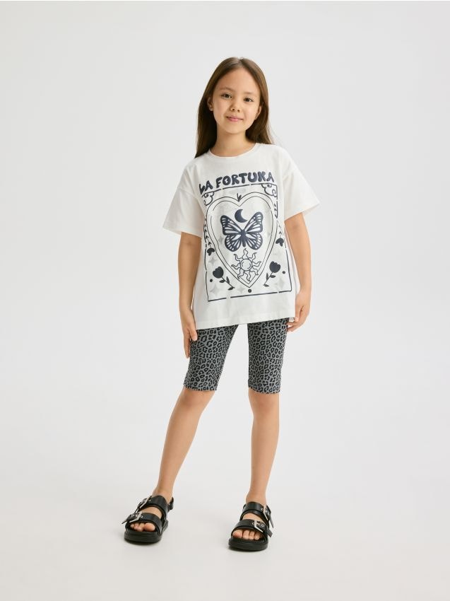 Patterned cycling shorts - RESERVED