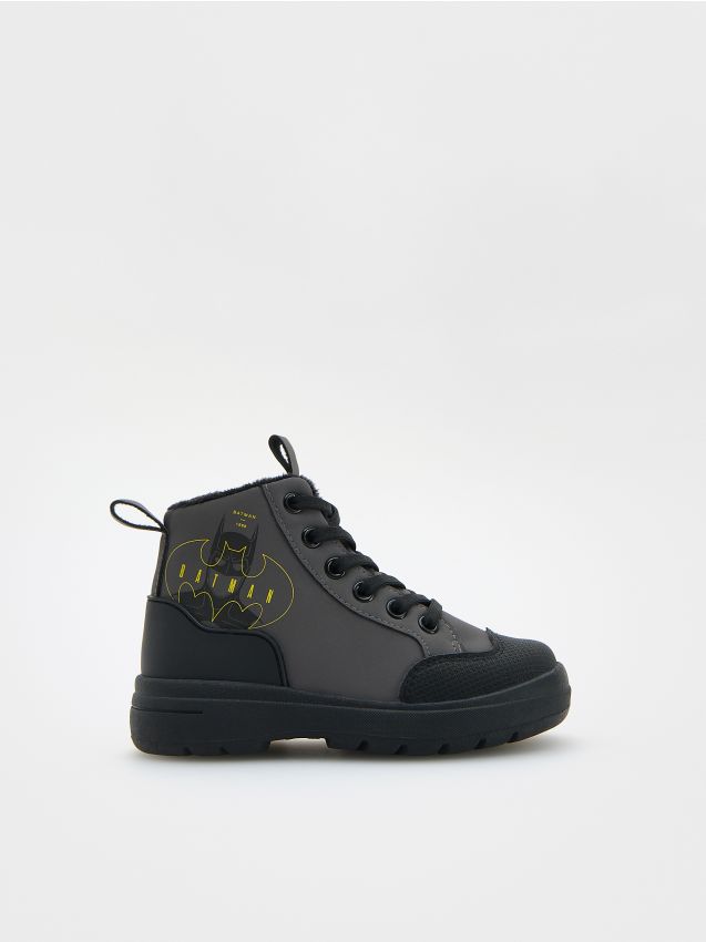 Reserved - BOYS` SNEAKERS - gri-închis