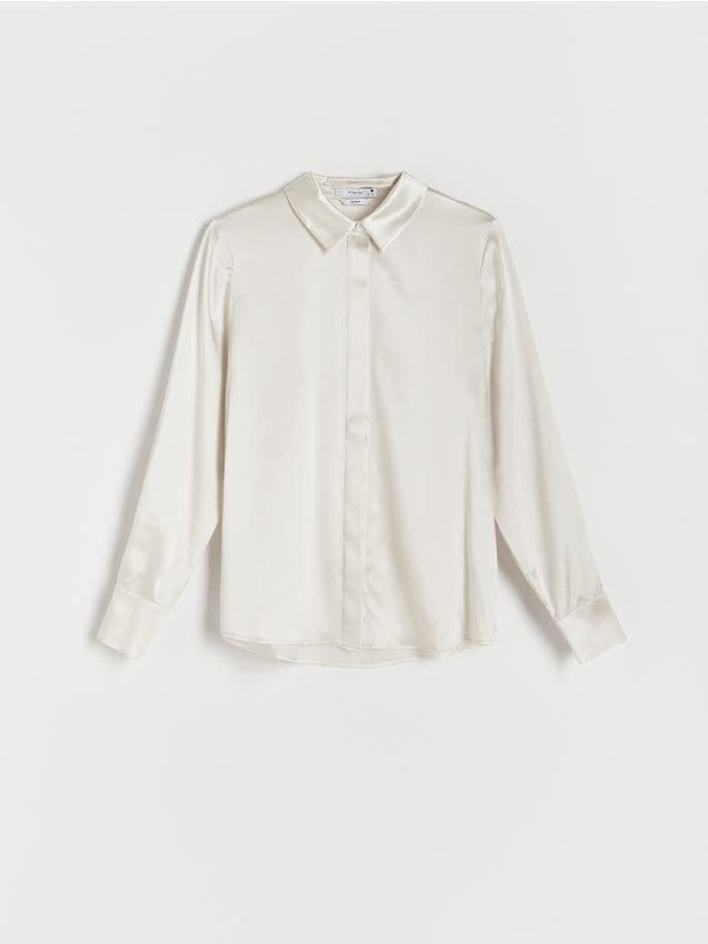 Chemise en soie majoritaire - RESERVED