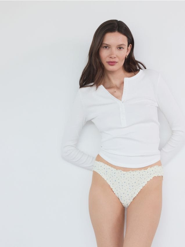 Slip bikini in cotone 3 pack - RESERVED