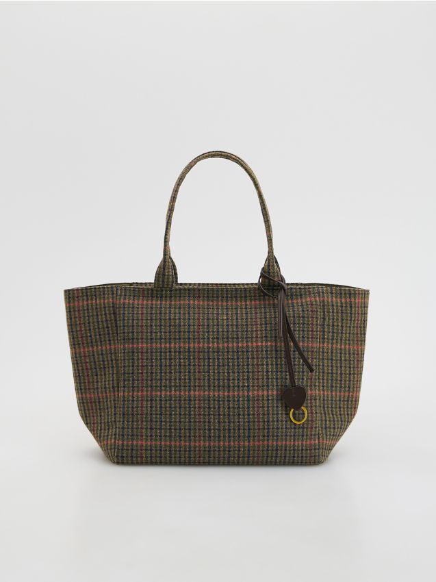 Sac cabas avec pendentif - RESERVED