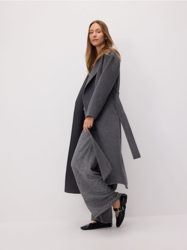 Reserved - LADIES` TROUSERS - gri deschis