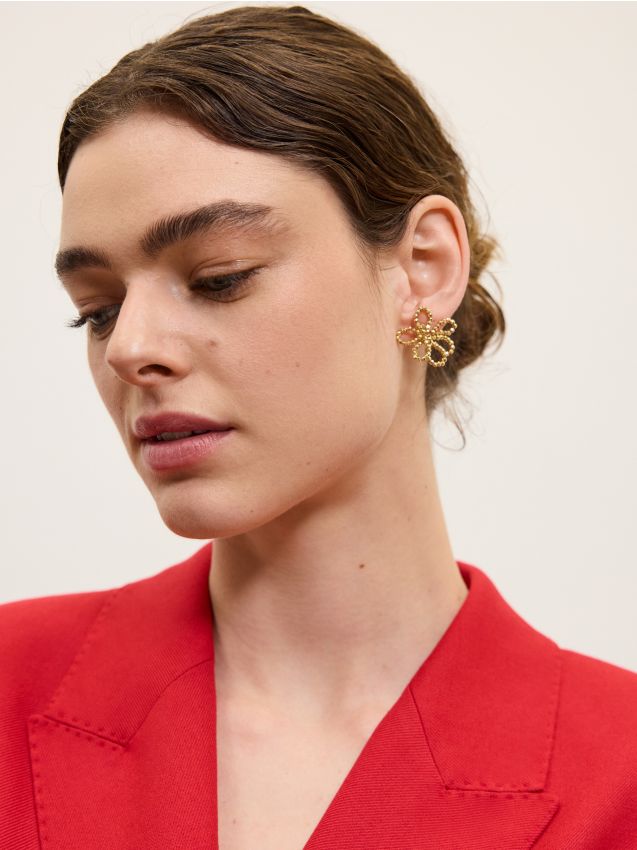 Reserved - earrings - multicolor