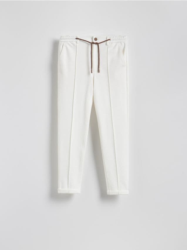 Reserved - Pantaloni chino slim - crem