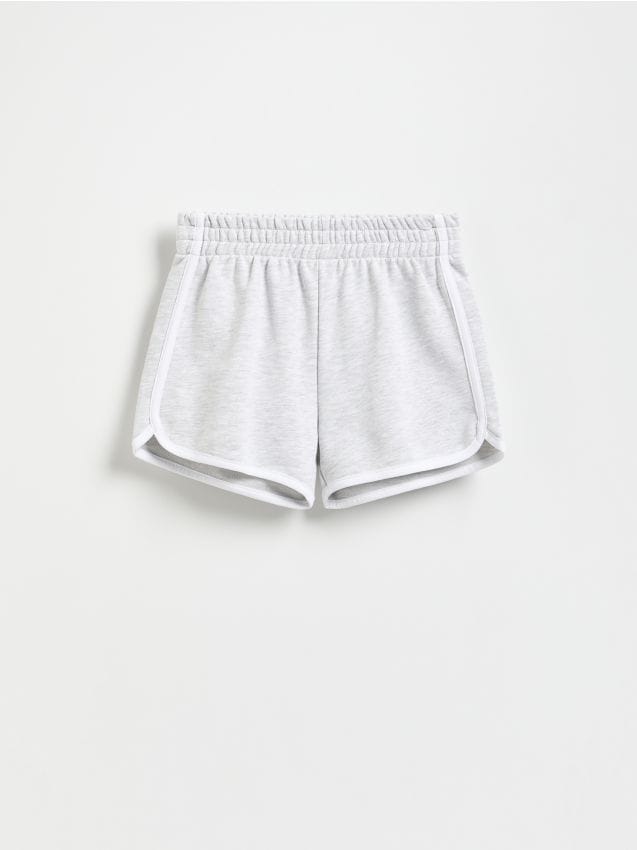 Side-striped sweat shorts - RESERVED