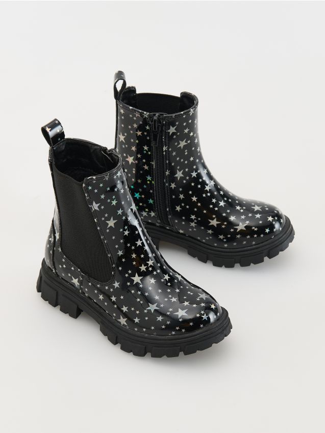 GIRLS` ANKLE BOOTS - RESERVED