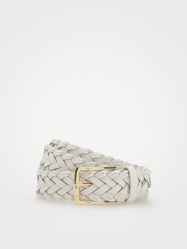 Woven belt with buckle - RESERVED
