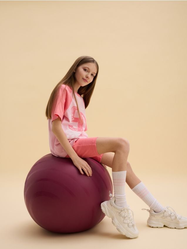 Sneakers met hielstopper - RESERVED