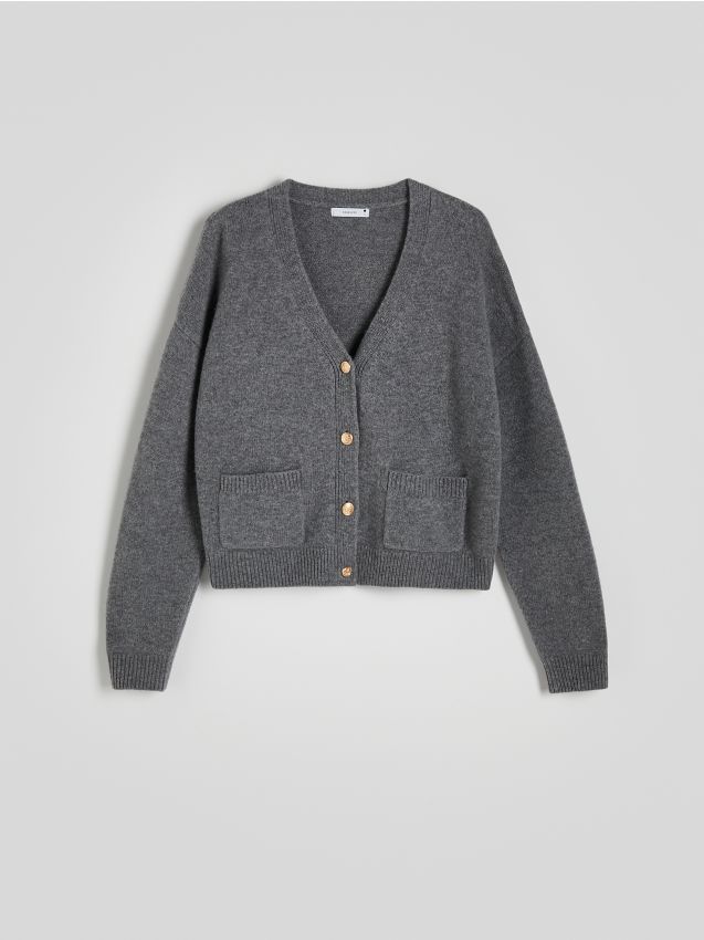 Cardigan en laine - RESERVED