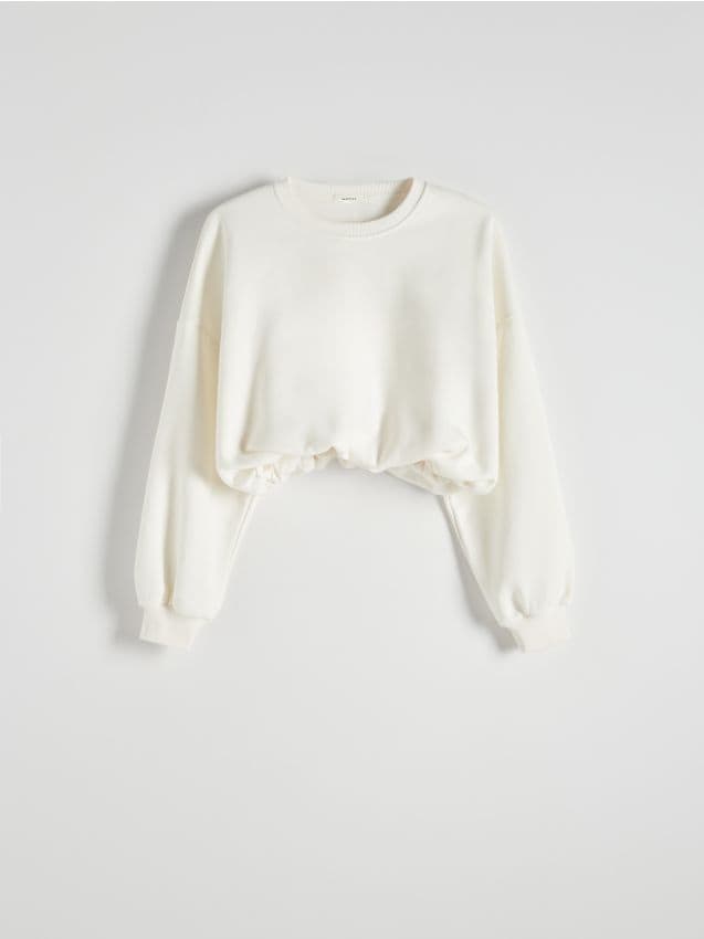 Cropped sweatshirt - RESERVED