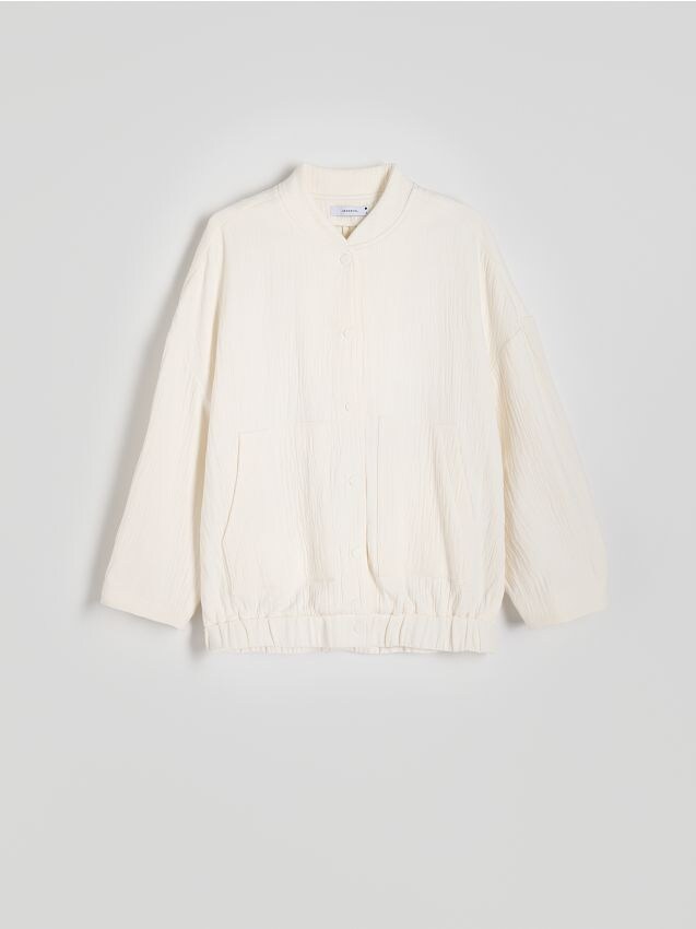 Reserved - ladies` jacket - crem