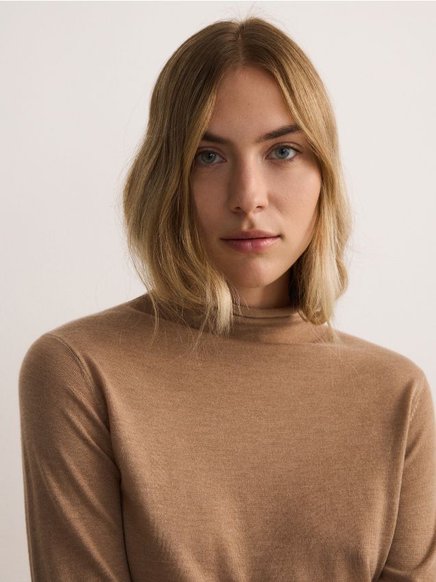 Wool blend jumper - RESERVED