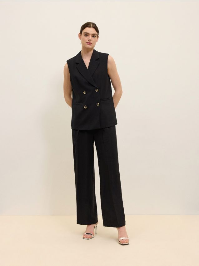 Viscose rich trousers - RESERVED