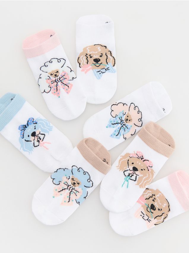 Patterned socks 7-pack - RESERVED