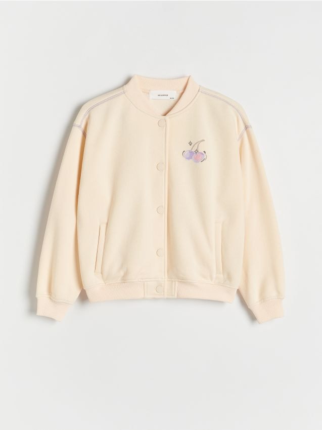 Bomber sweatshirt - RESERVED