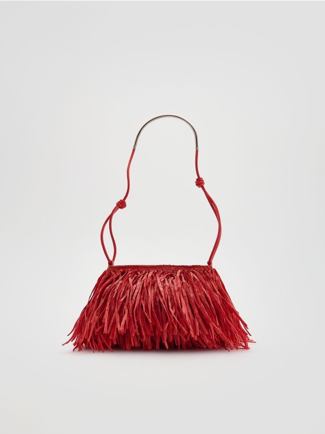 Shoulder bag with fringes - RESERVED