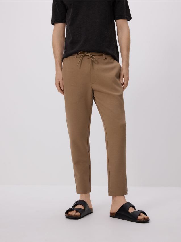 Chino slim fit trousers - RESERVED