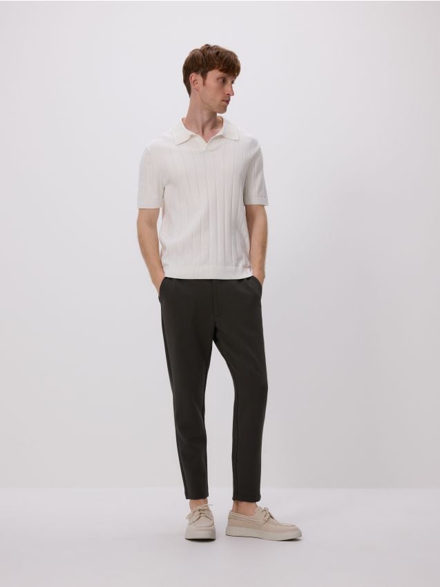 Chino slim fit trousers - RESERVED