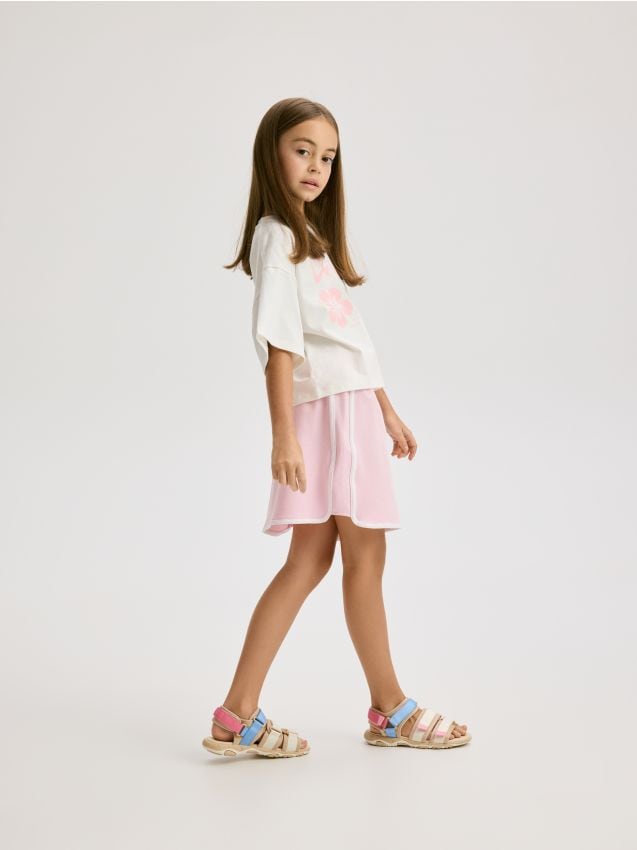 Mixed-material sandals - RESERVED