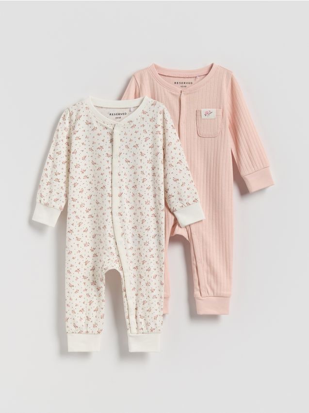 Cotton romper 2 pack - RESERVED