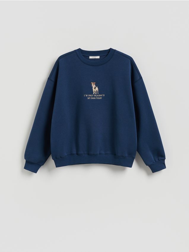 Sweat à broderie - RESERVED
