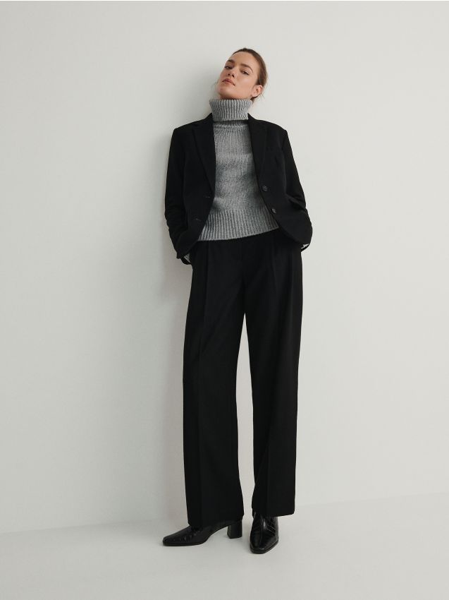 Wool blend jumper - RESERVED