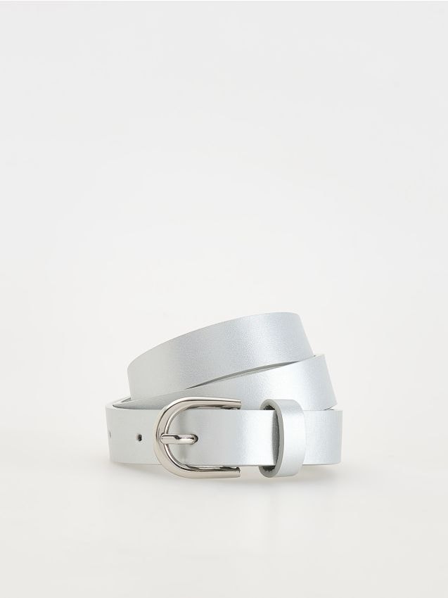 Reserved - children`s belt - gri deschis