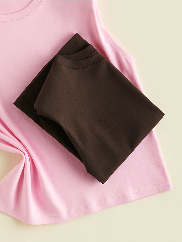 Padded shoulder T-shirt - RESERVED