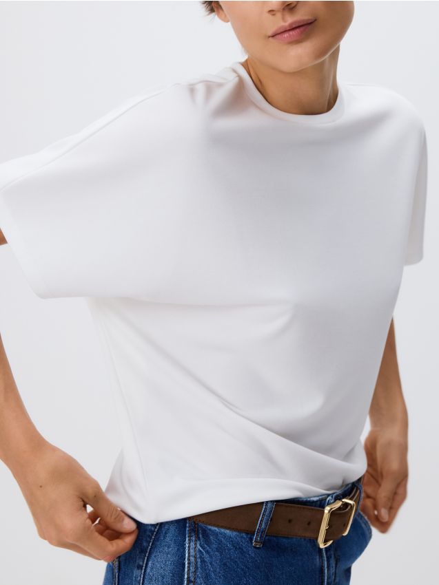 Modal blend oversized T-shirt - RESERVED