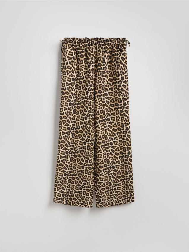 Linen rich trousers - RESERVED