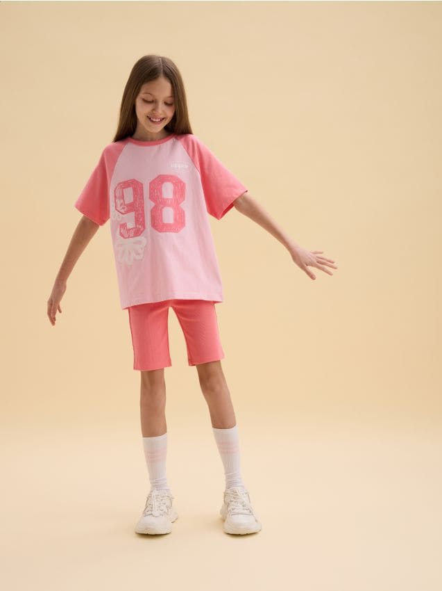 Cotton set with print - RESERVED