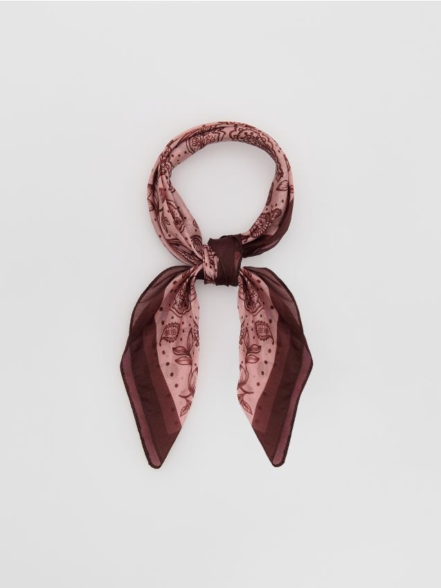 Silk scarf - RESERVED