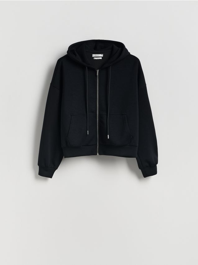 Sweatshirt com fecho de modal - RESERVED