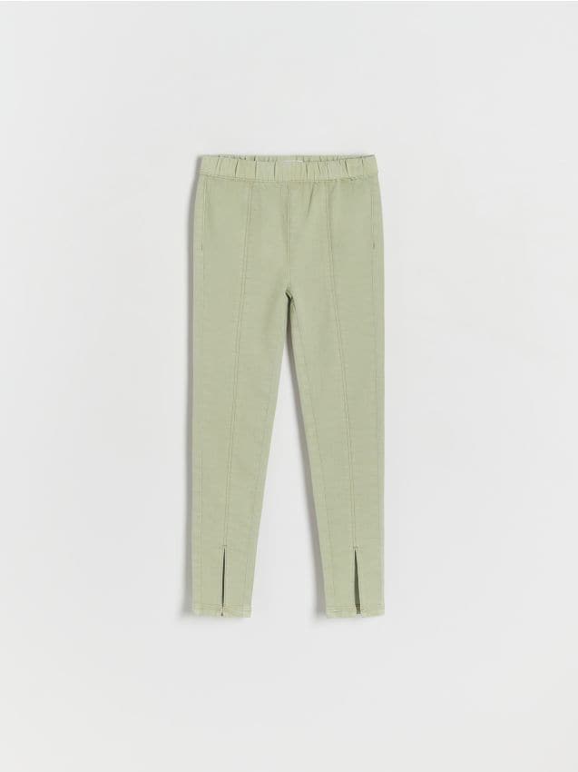 Split hem jeggings - RESERVED