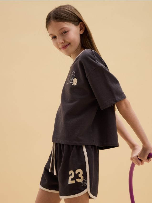 Cotton set with shorts - RESERVED