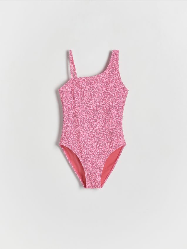 Reserved - costum de baie întreg - roz-fuchsia
