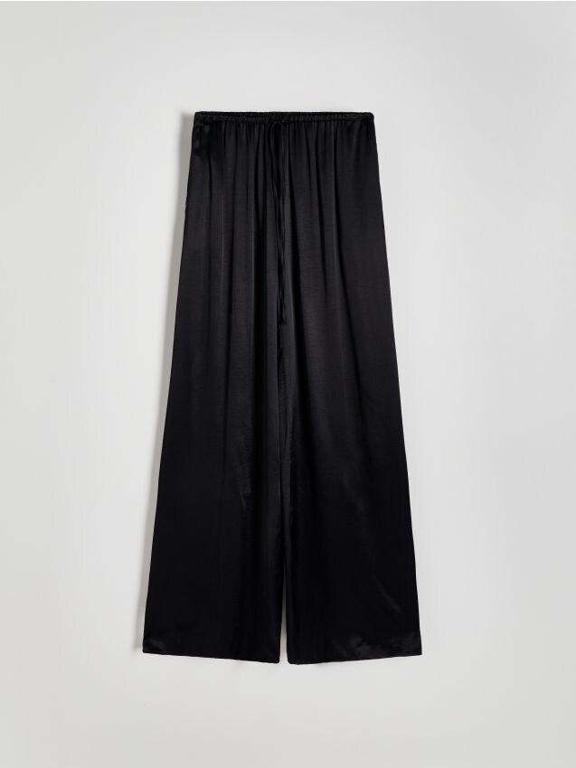 JOSEPH Tova satin-finish Silk Trousers - Farfetch