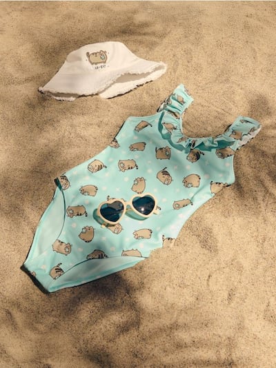 Maillot une pièce Pusheen