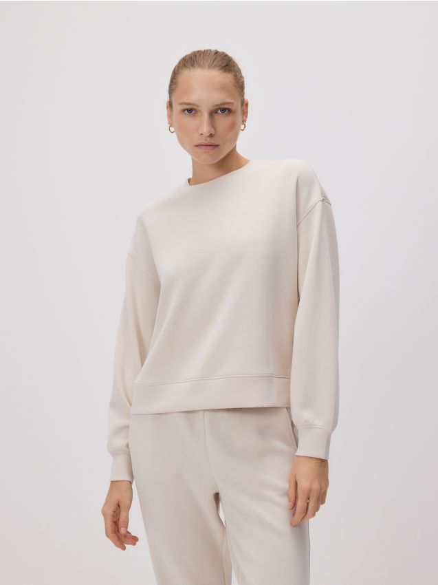 Modal blend sweatshirt - RESERVED