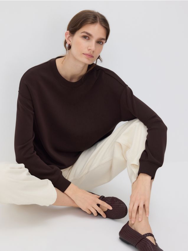 Modal blend sweatshirt - RESERVED