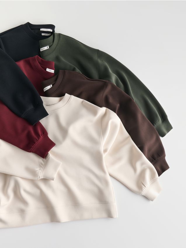 Modal blend sweatshirt - RESERVED