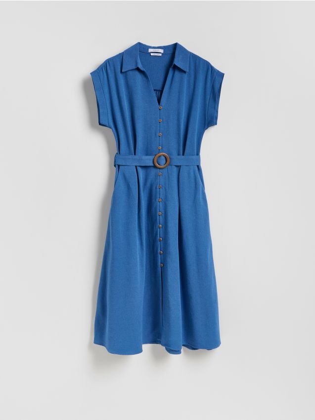 Dress with belt - RESERVED