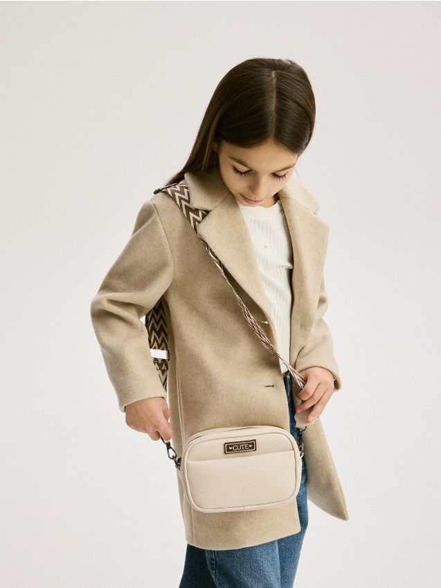 Small faux leather bag - RESERVED
