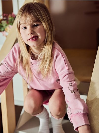 GIRLS` JOGGING TOP