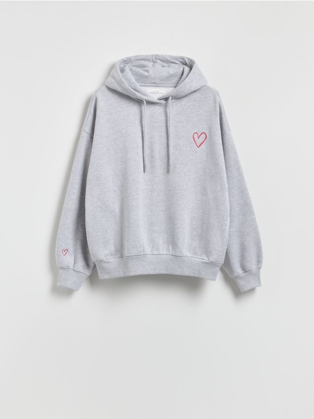 Sweatshirt with embroidery detailing - RESERVED
