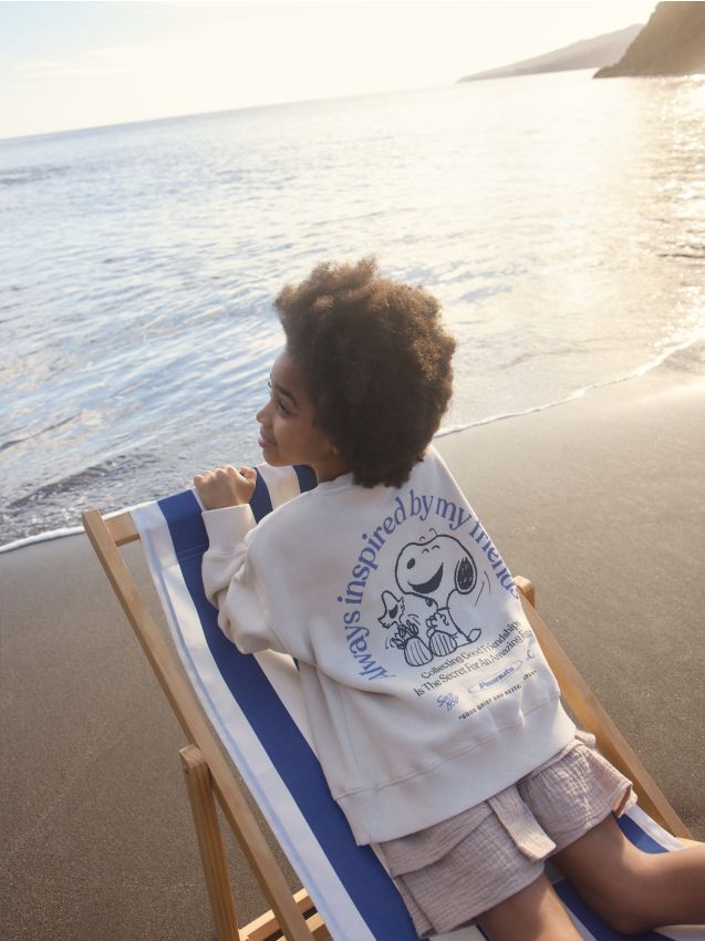 Snoopy printed sweatshirt - RESERVED